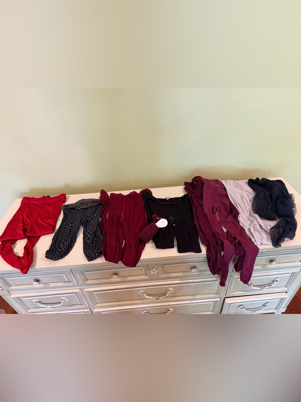Vintage Lot of 10 Women’s Tights/Pantyhose Mostly Medium Wolford Seam Back Pair